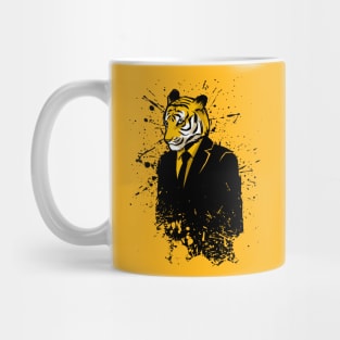 Suit Tiger Mug